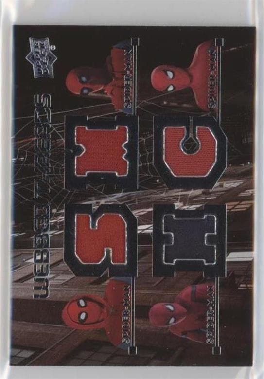 Spider-Man Homemade Suit Mask-Torso/Spider-Man Stark Suit Hood-Torso #WTQ4 — 2017 Upper Deck Marvel Spider-Man Homecoming Movie