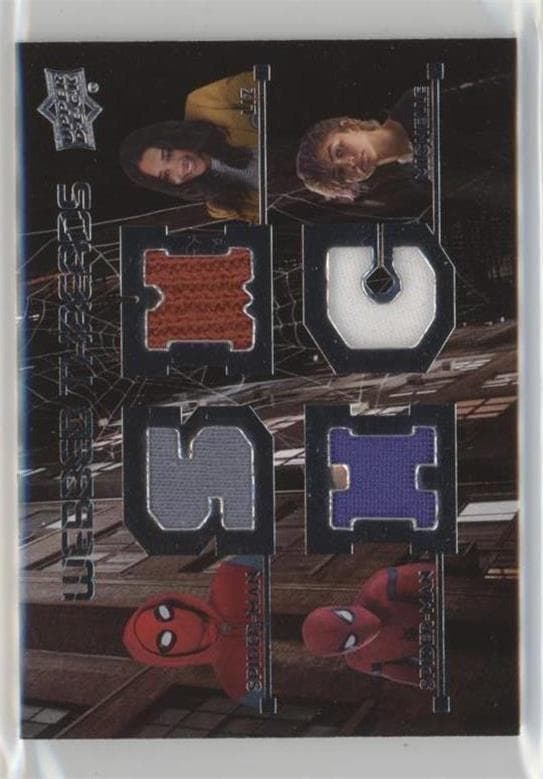 Spider-Man Homemade Suit Legs/Spider-Man Stark Suit Legs/Liz Allan/Michelle #WTQ5 — 2017 Upper Deck Marvel Spider-Man Homecoming Movie