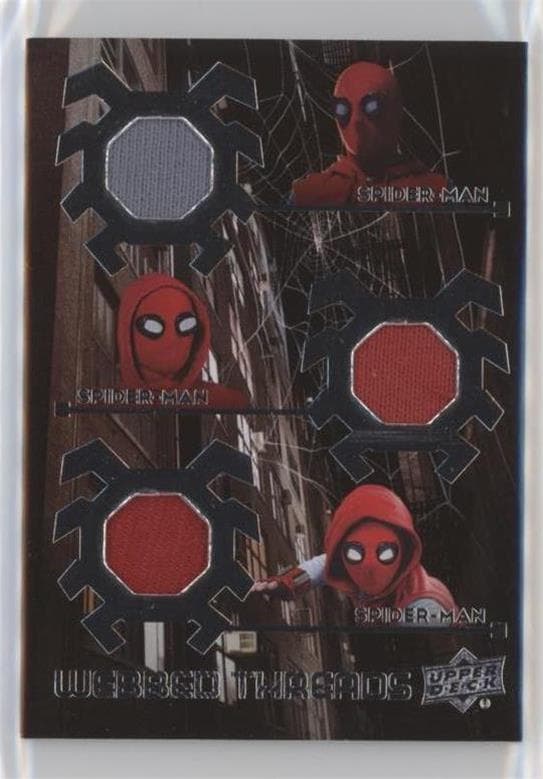 Spider-Man Homemade Suit Mask-Torso-Legs #WTT2 — 2017 Upper Deck Marvel Spider-Man Homecoming Movie