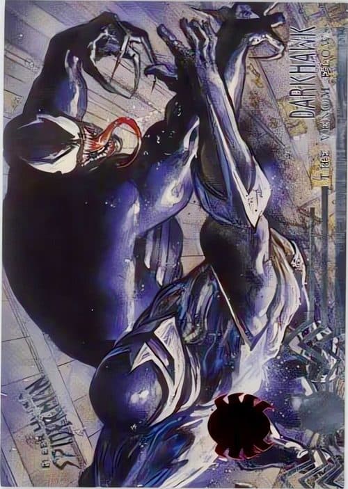 Venom vs. Darkhawk #101 — Spider-Man Fleer Ultra 2017