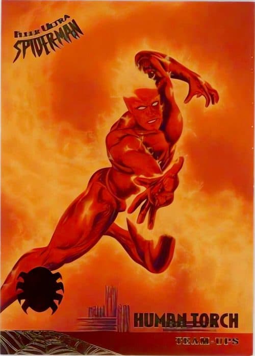 Human Torch #120 — Spider-Man Fleer Ultra 2017