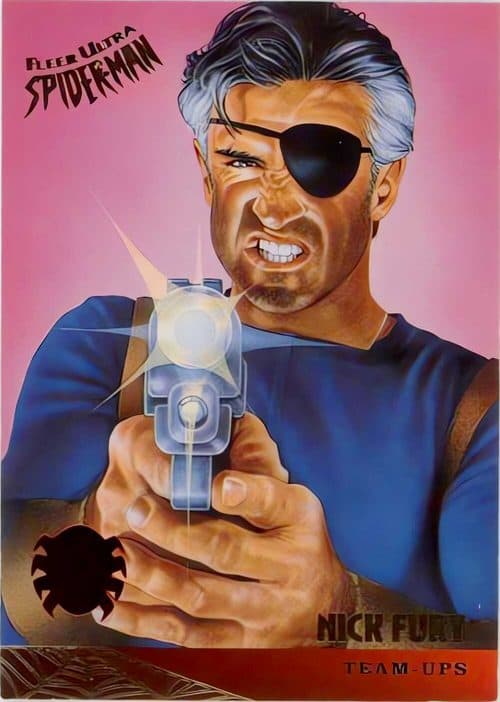 Nick Fury #123 — Spider-Man Fleer Ultra 2017