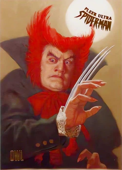 Owl #31 — Spider-Man Fleer Ultra 2017