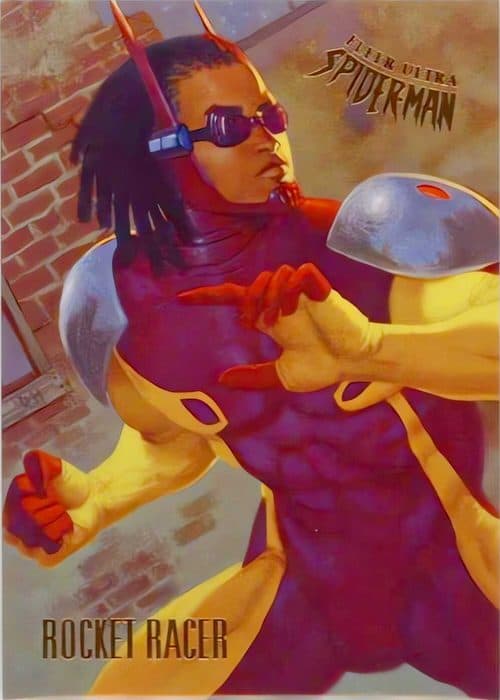 Rocket Racer #46 — Spider-Man Fleer Ultra 2017