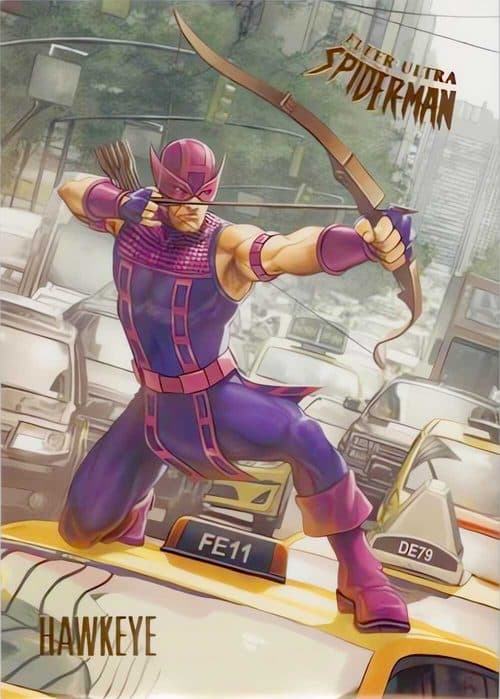 Hawkeye #86 — Spider-Man Fleer Ultra 2017