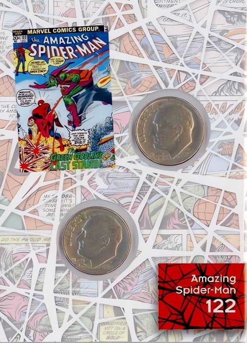 Amazing Spider-Man 122 #CC22 — Spider-Man Fleer Ultra 2017