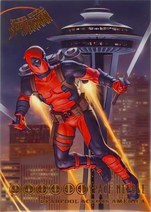 Space Needle #DA3 — Spider-Man Fleer Ultra 2017