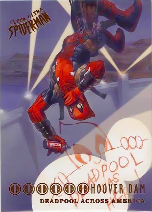 Hoover Dam #DA5 — Spider-Man Fleer Ultra 2017