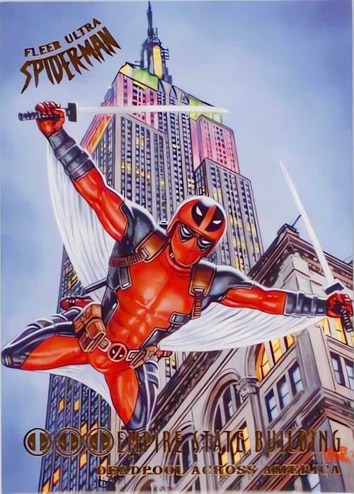 Empire State Building #DA8 — Spider-Man Fleer Ultra 2017