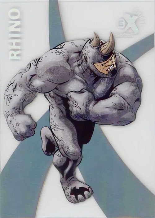 Rhino #EX12 — Spider-Man Fleer Ultra 2017