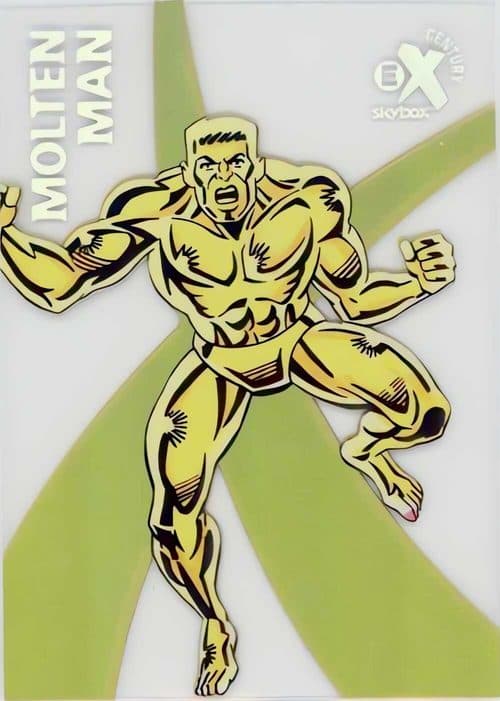 Molten Man #EX40 — Spider-Man Fleer Ultra 2017