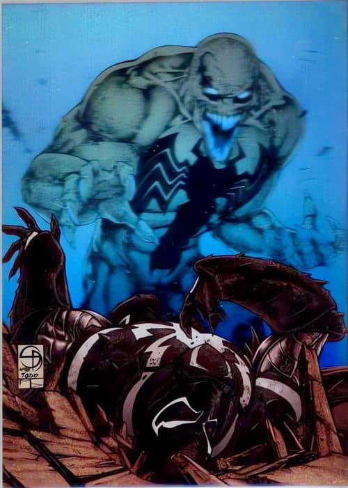 Agent Venom VS Toxin #HH14 — Spider-Man Fleer Ultra 2017