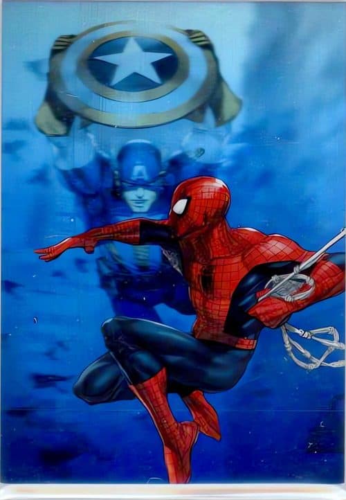 Spider-Man VS Captain America #HH16 — Spider-Man Fleer Ultra 2017