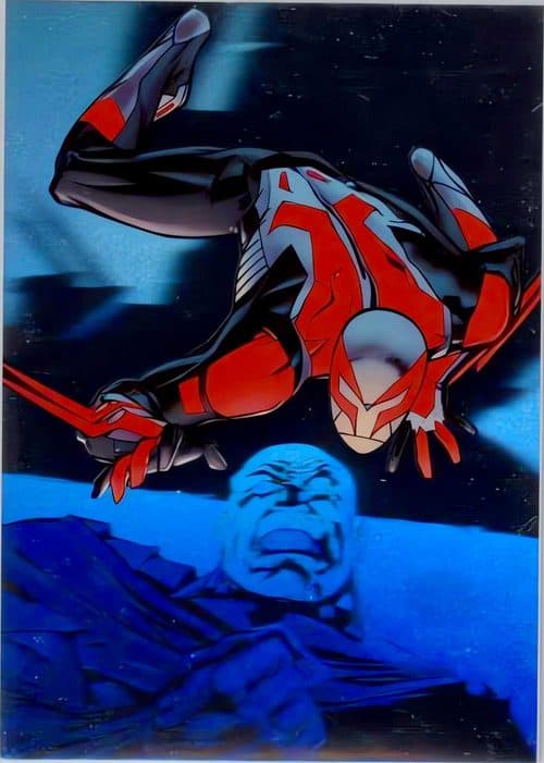 Spider-Man 2099 VS Doctor Cronos #HH18 — Spider-Man Fleer Ultra 2017
