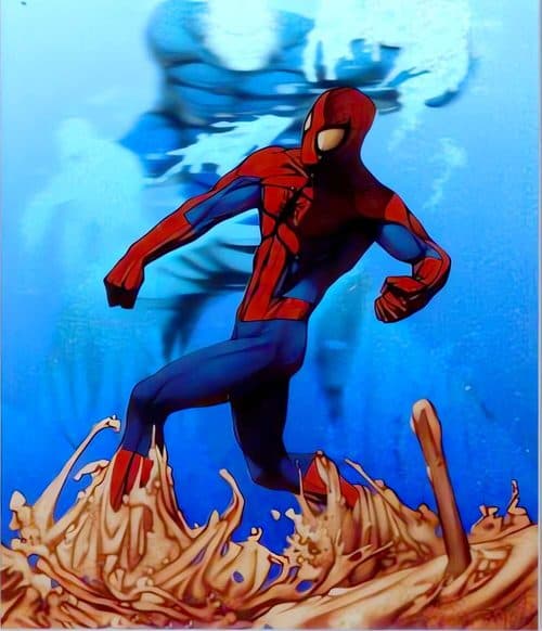 Spider-Man VS Sandman #HH3 — Spider-Man Fleer Ultra 2017