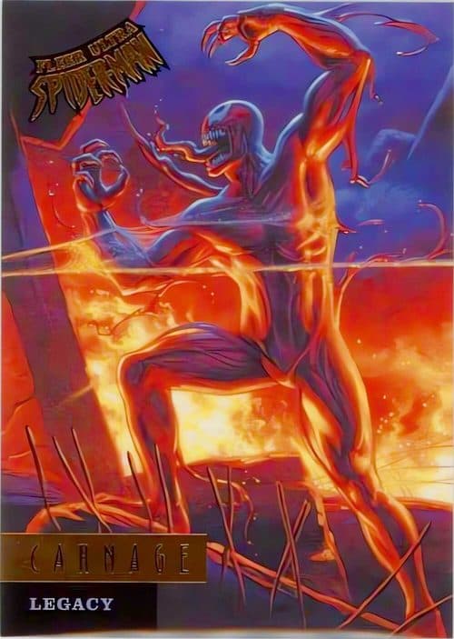 Carnage #L3 — Spider-Man Fleer Ultra 2017