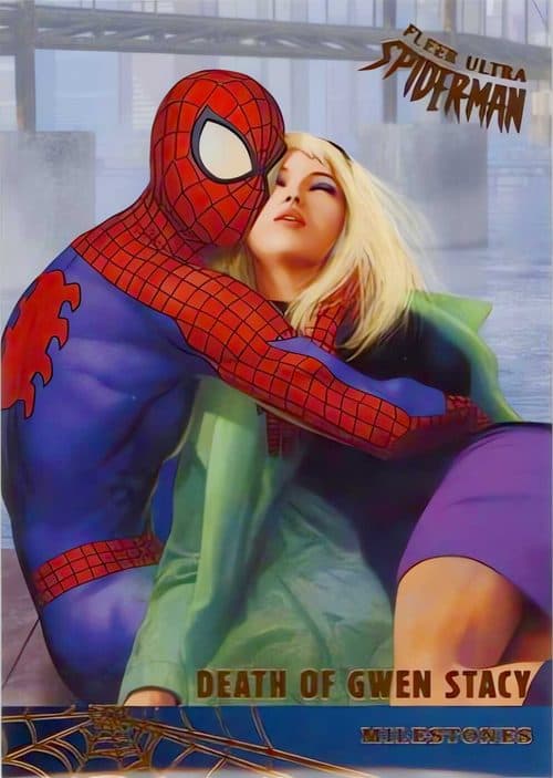 Death of Gwen Stacy #M-3 — Spider-Man Fleer Ultra 2017