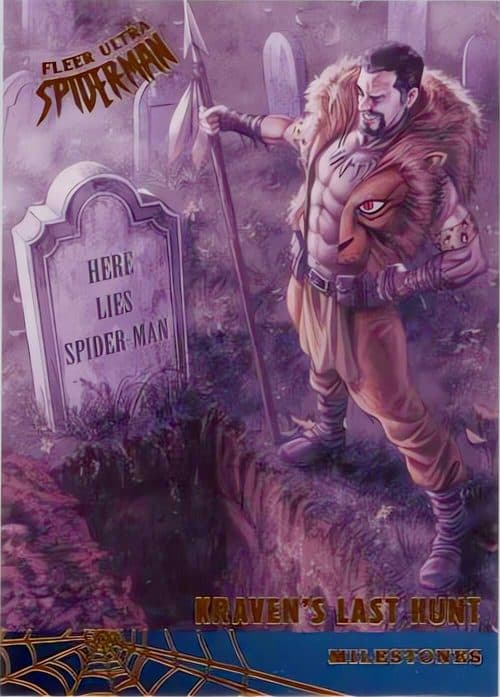 Kraven's Last Hunt #M-6 — Spider-Man Fleer Ultra 2017