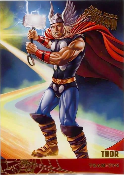 Thor #TU4 — Spider-Man Fleer Ultra 2017