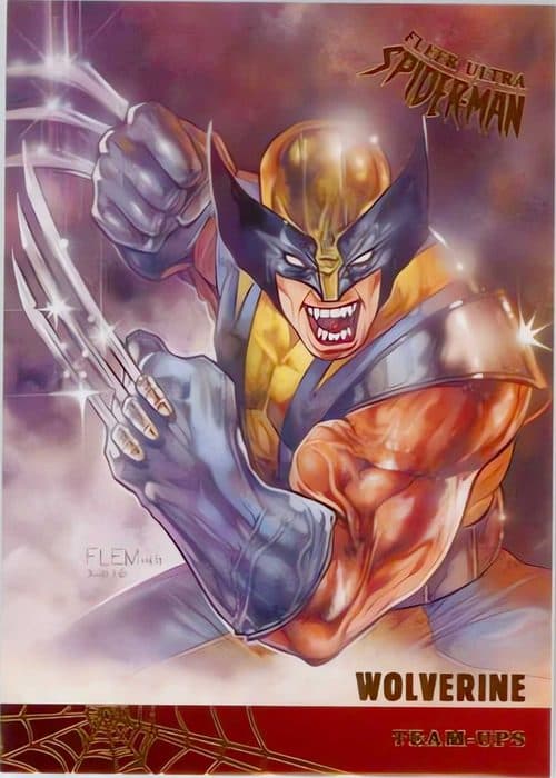 Wolverine #TU9 — Spider-Man Fleer Ultra 2017