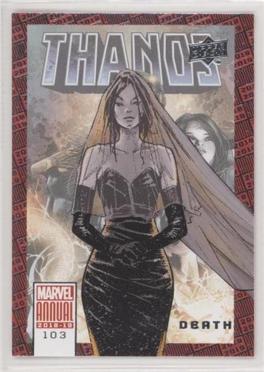 Death #103 — 2018-19 Upper Deck Marvel Annual