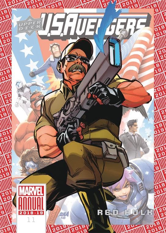 Red Hulk #11 — 2018-19 Upper Deck Marvel Annual