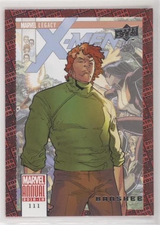 Banshee #111 — 2018-19 Upper Deck Marvel Annual