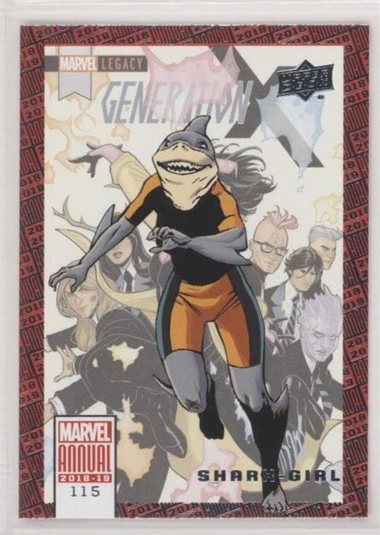 Shark-Girl #115 — 2018-19 Upper Deck Marvel Annual