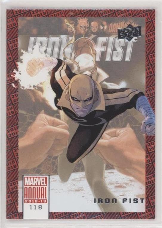 Iron Fist #118 — 2018-19 Upper Deck Marvel Annual