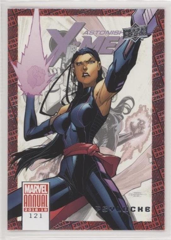 Psylocke #121 — 2018-19 Upper Deck Marvel Annual