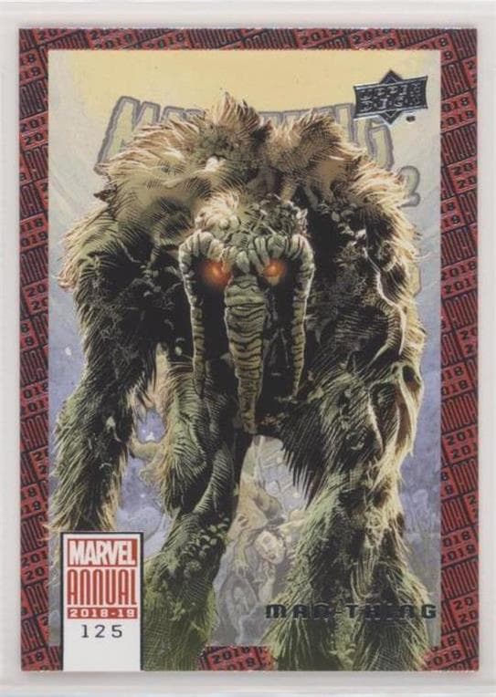 Man-Thing #125 — 2018-19 Upper Deck Marvel Annual