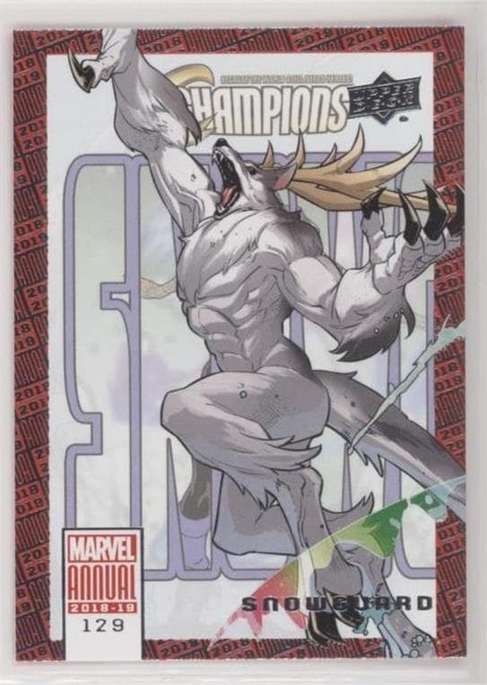 Snowguard #129 — 2018-19 Upper Deck Marvel Annual