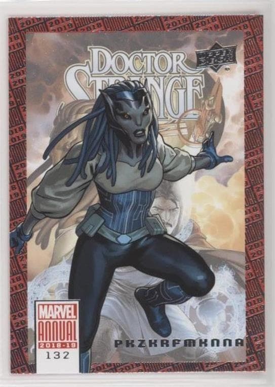 Pkzkrfmknna #132 — 2018-19 Upper Deck Marvel Annual