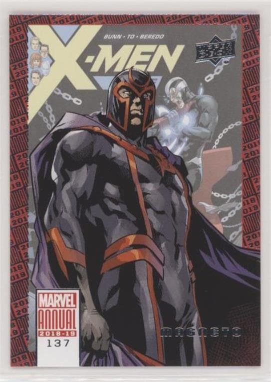 Magneto #137 — 2018-19 Upper Deck Marvel Annual