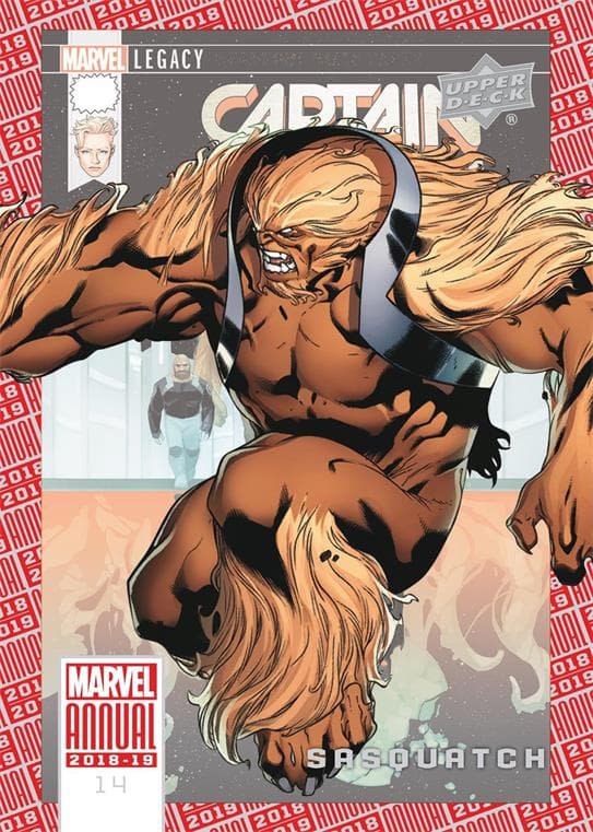 Sasquatch #14 — 2018-19 Upper Deck Marvel Annual