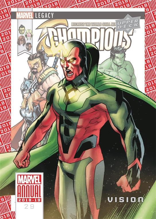 Vision #29 — 2018-19 Upper Deck Marvel Annual