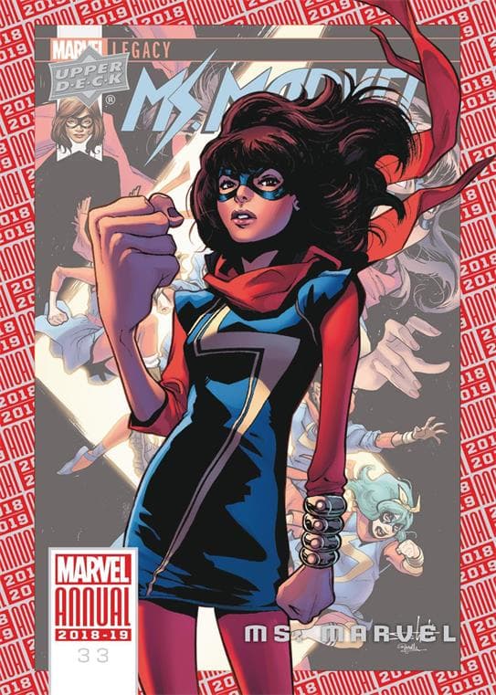 Ms. Marvel #33 — 2018-19 Upper Deck Marvel Annual