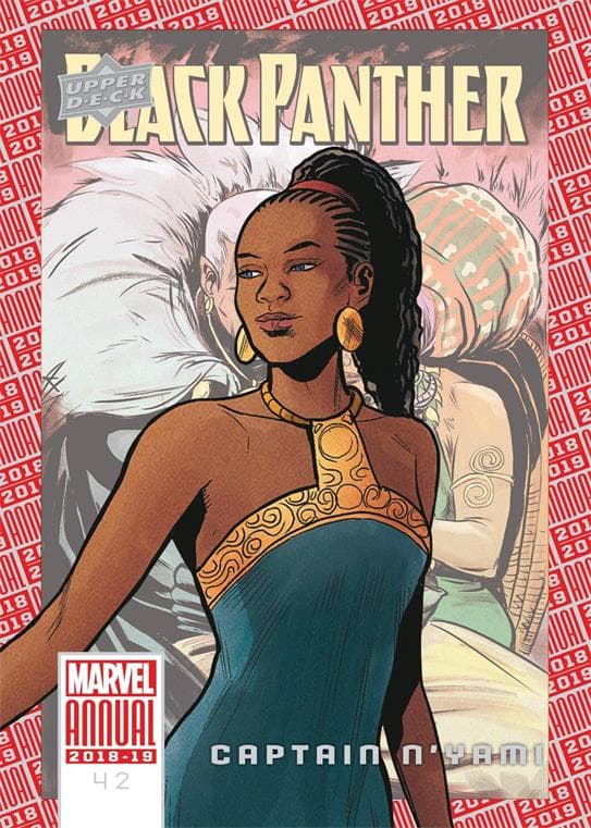 Captain N'Yami #42 — 2018-19 Upper Deck Marvel Annual