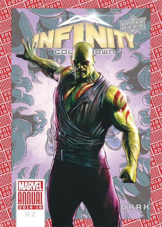 Drax #62 — 2018-19 Upper Deck Marvel Annual