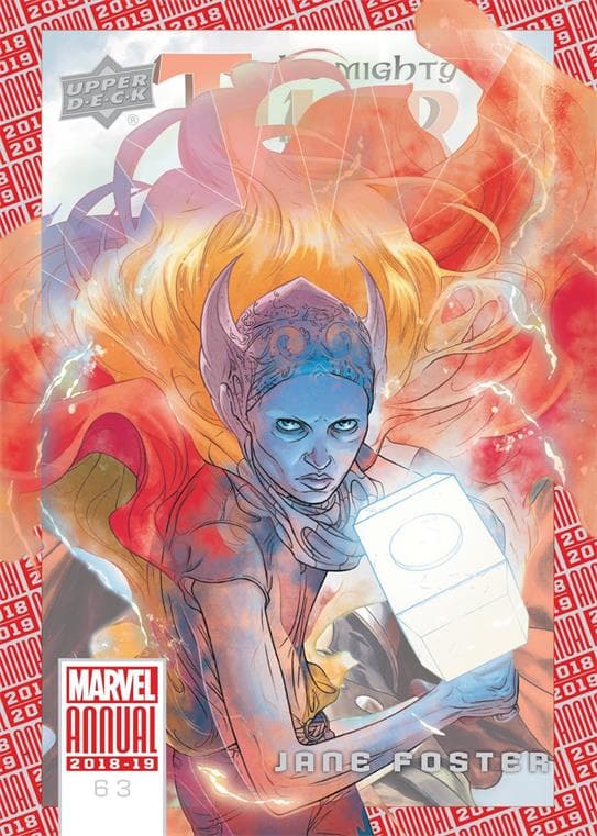 Jane Foster #63 — 2018-19 Upper Deck Marvel Annual