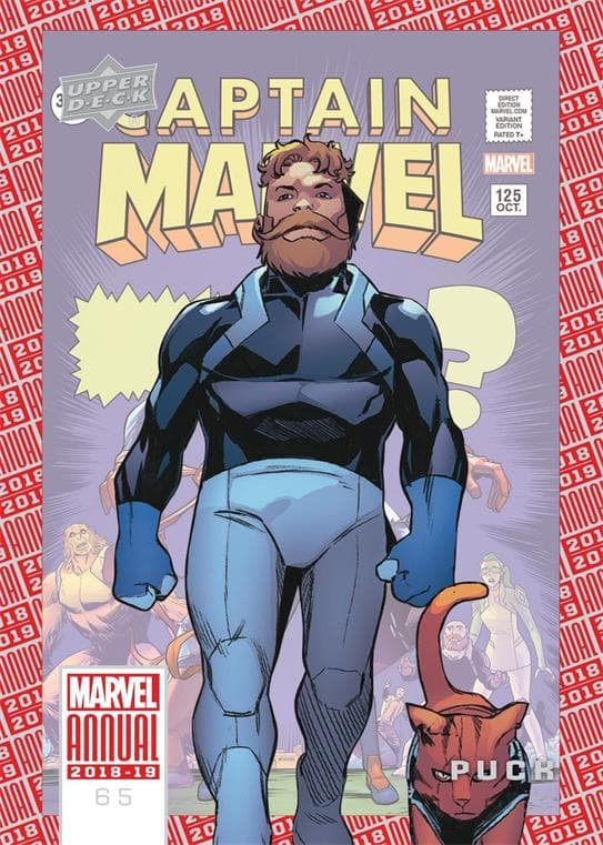 Puck #65 — 2018-19 Upper Deck Marvel Annual