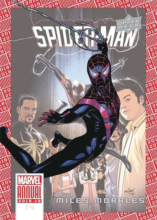 Miles Morales #74 — 2018-19 Upper Deck Marvel Annual
