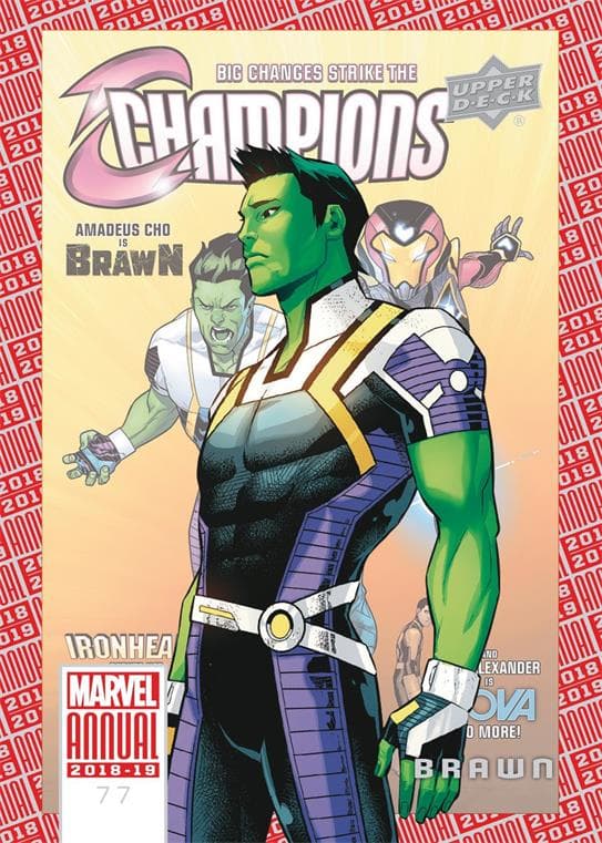 Brawn #77 — 2018-19 Upper Deck Marvel Annual