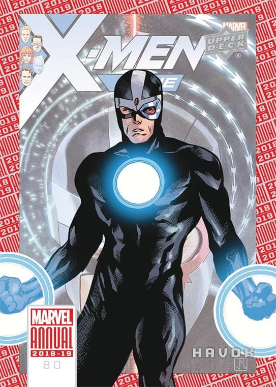 Havok #80 — 2018-19 Upper Deck Marvel Annual