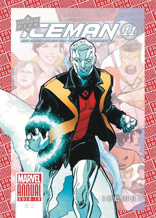 Iceman #82 — 2018-19 Upper Deck Marvel Annual