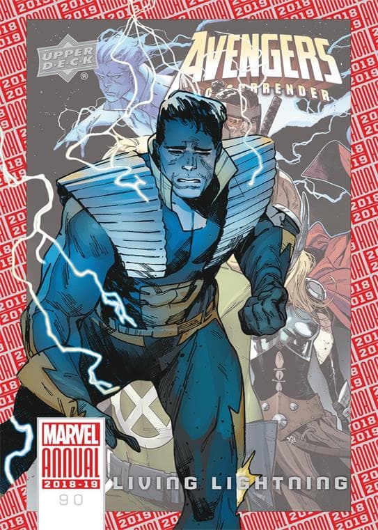 Living Lightning #90 — 2018-19 Upper Deck Marvel Annual