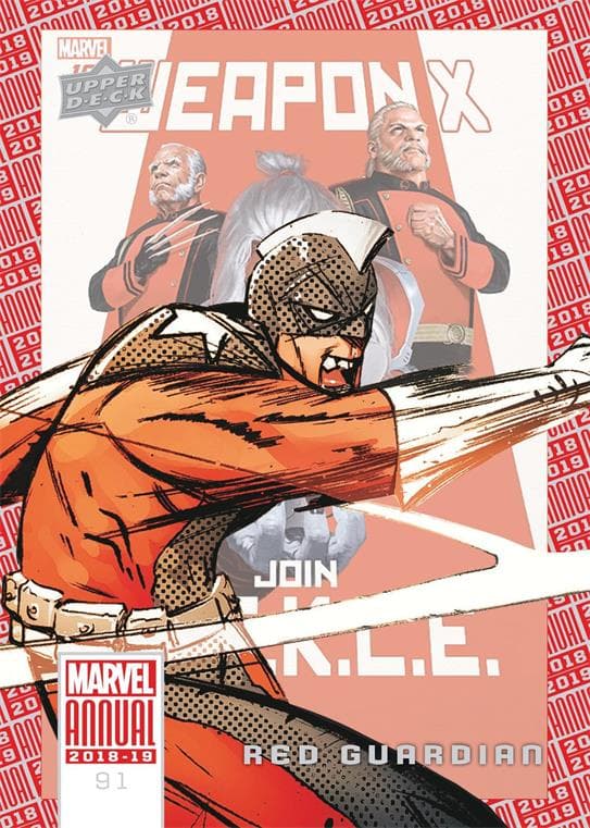 Red Guardian #91 — 2018-19 Upper Deck Marvel Annual