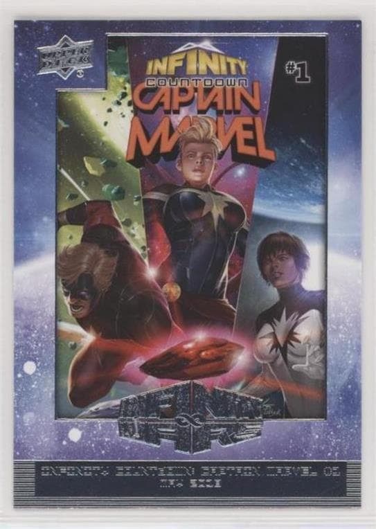 Infinity Countdown: Captain Marvel #1 #CC28 — 2018-19 Upper Deck Marvel Annual