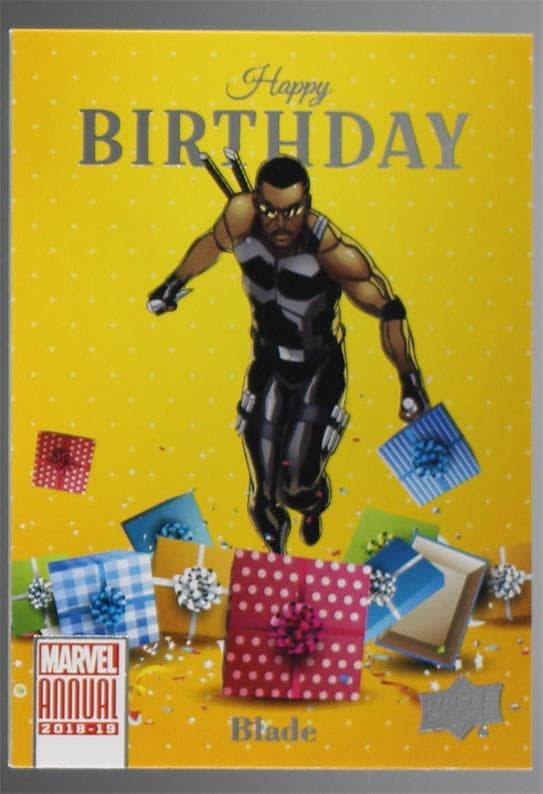 Blade #HB1 — 2018-19 Upper Deck Marvel Annual