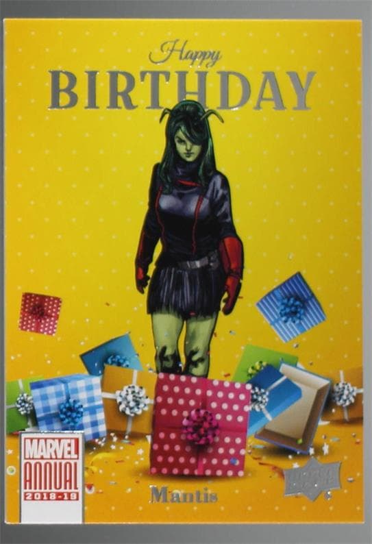 Mantis #HB3 — 2018-19 Upper Deck Marvel Annual